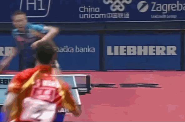 乒乓球的弧线是怎么回事,乒乓球怪异弧线