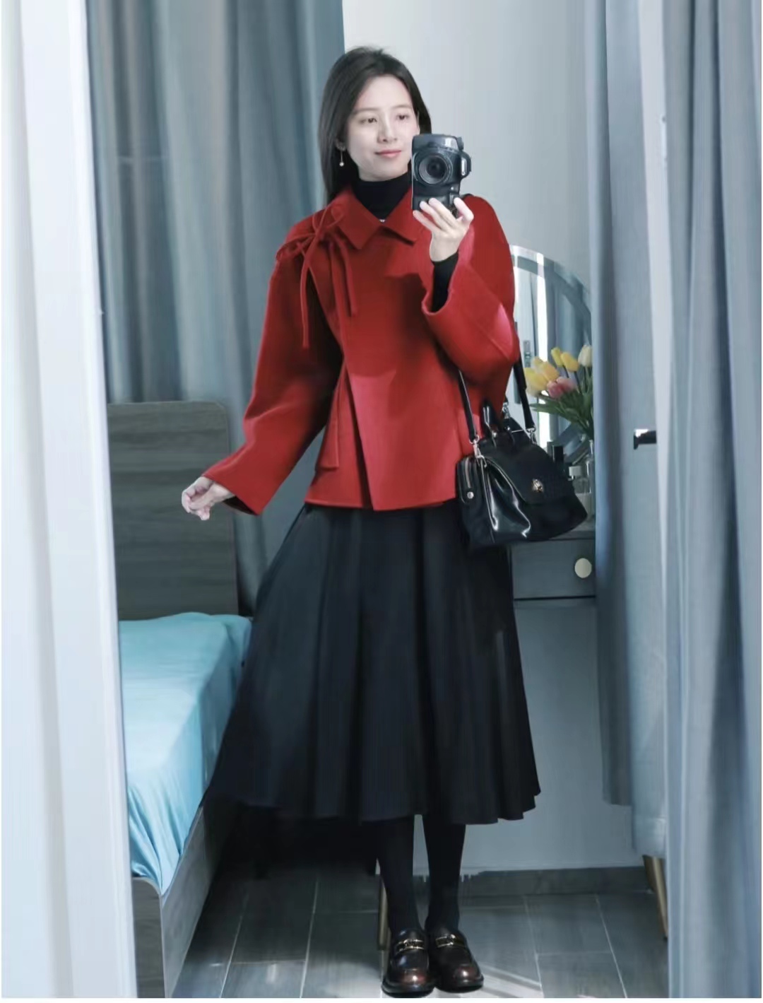 乐福鞋穿搭推荐,乐福鞋的正确穿搭图