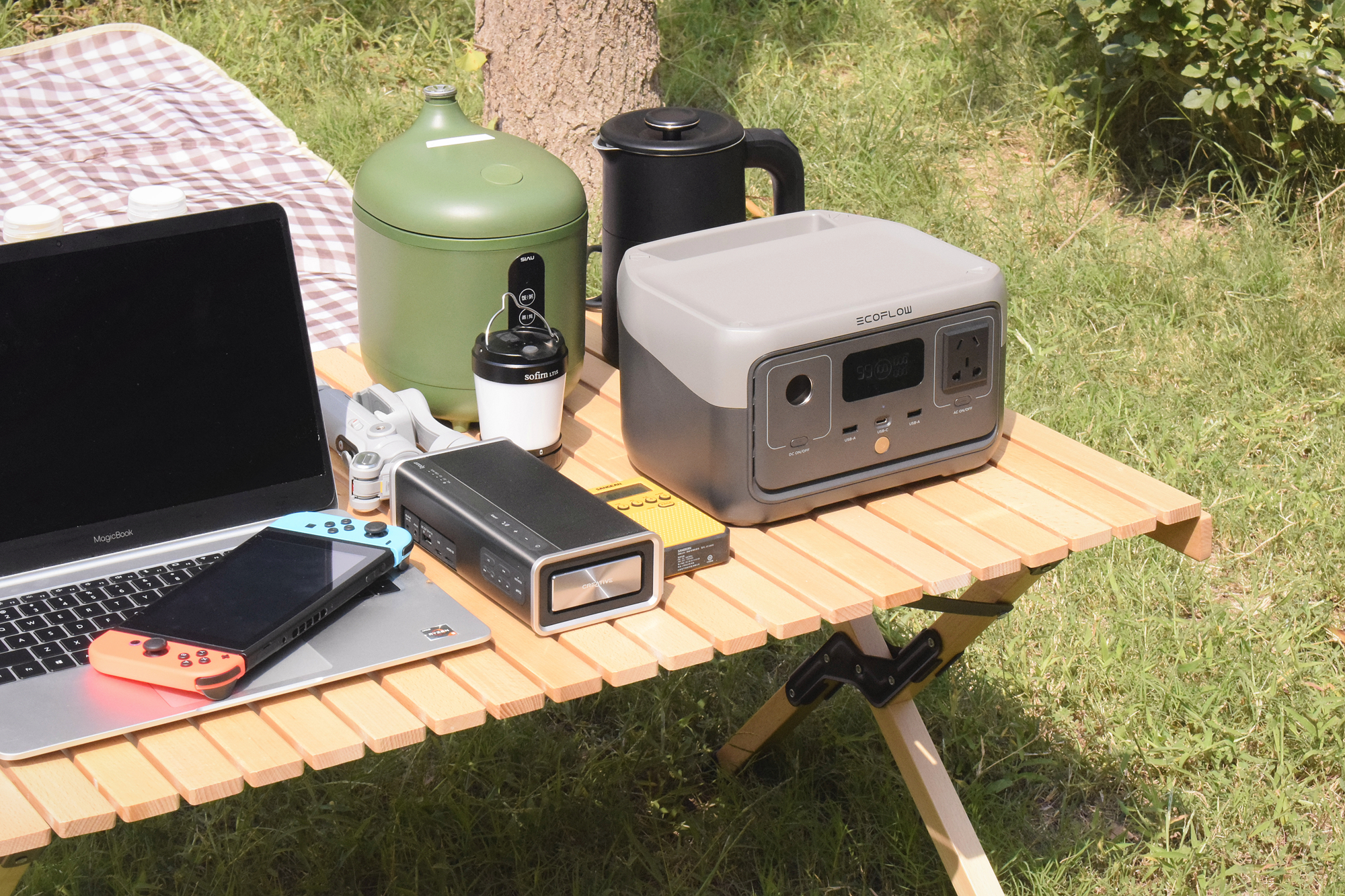 短途露营、数码人士必备！EcoFlow正浩睿RIVER2户外电源体验