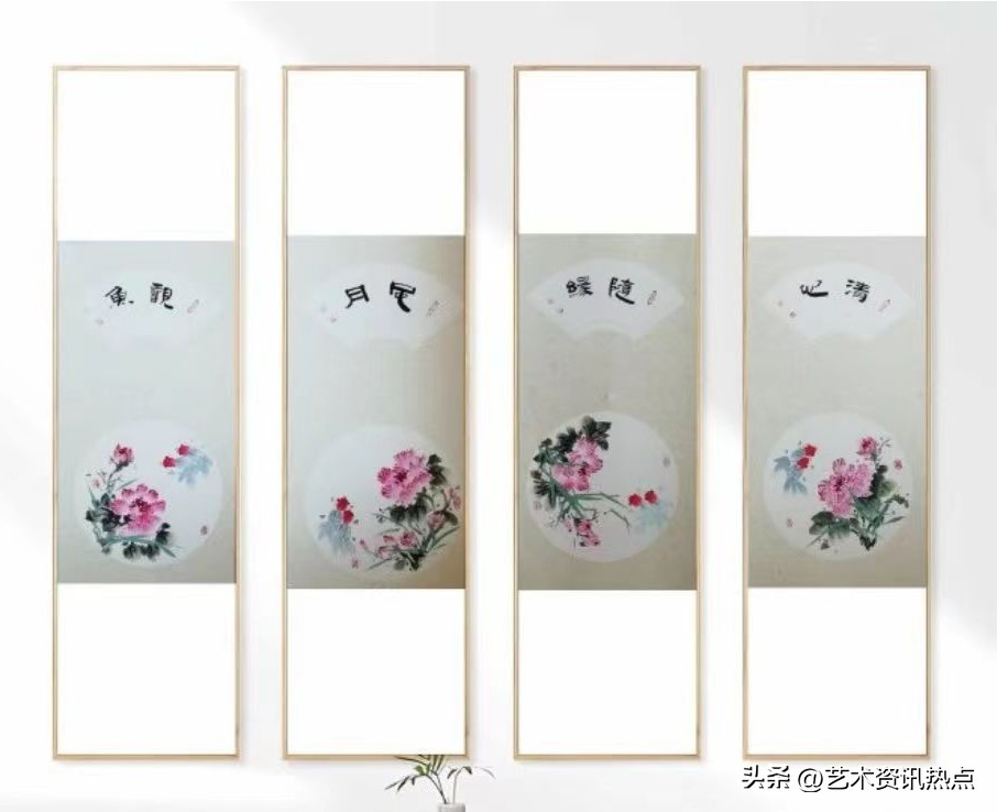 名家推荐|画家李维娜，惟妙惟肖婀娜多姿之芙蓉图