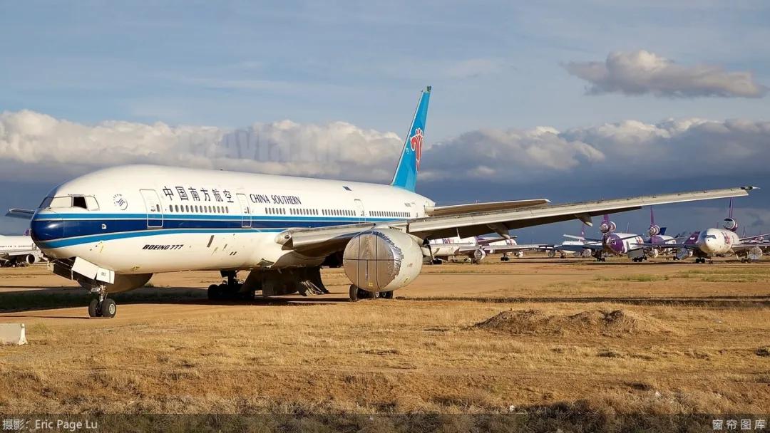 民航客机被拆解,民航客机飞机坟场