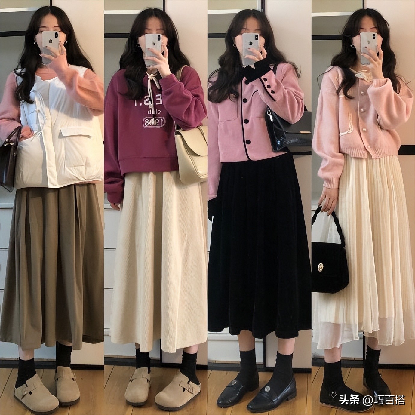 冬天就是要穿暖暖的衣服,冬天就应该穿暖和的衣服