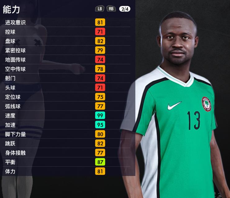 进击的黑珍珠，尼日利亚疯狂的元老们重返实况足球2021，回忆杀！