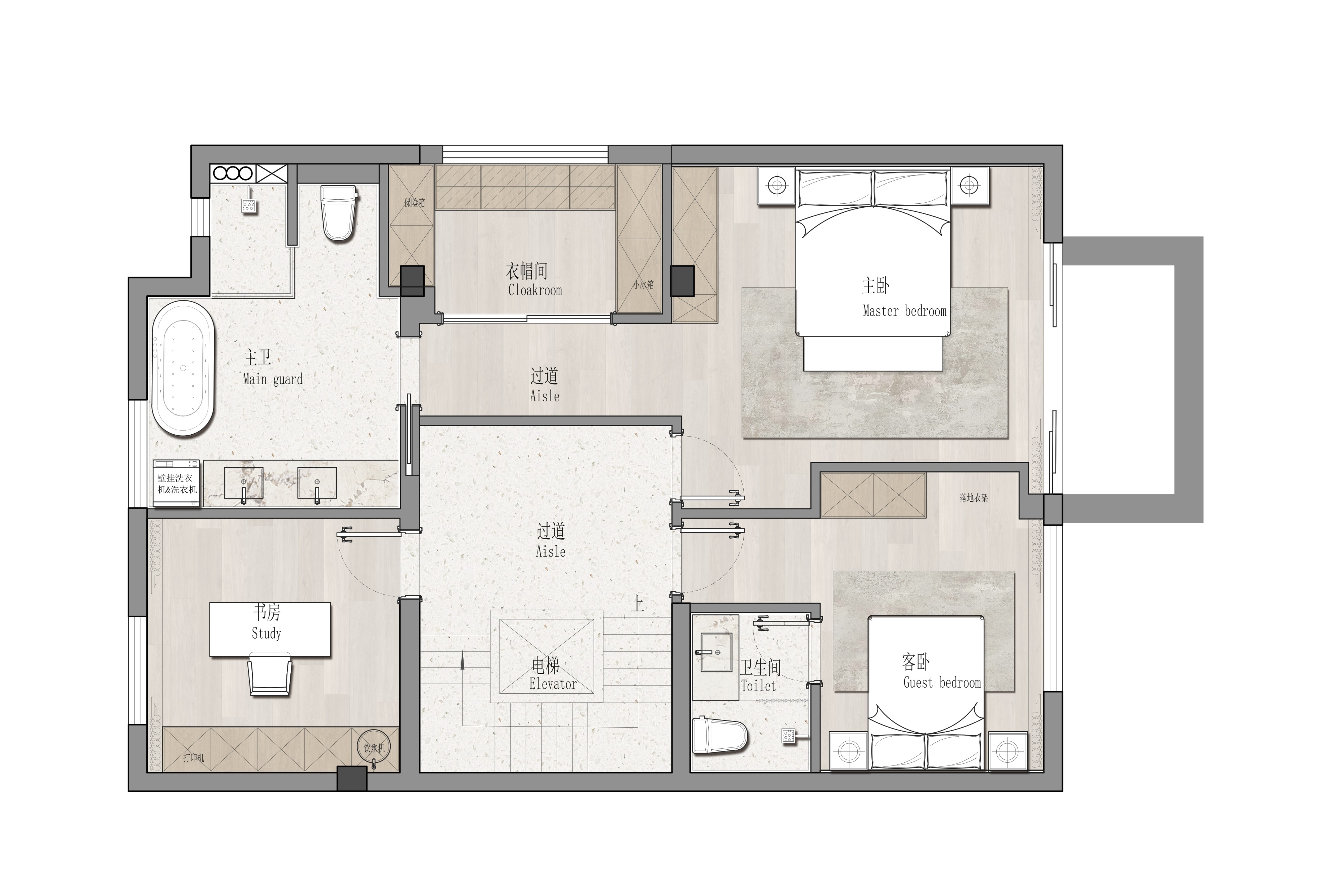 SSCD设计事务所｜世茂·铜雀台，空间里藏着的优雅美人