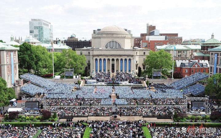 美国大学毕业典礼所有人都上台吗,美国知名大学毕业典礼