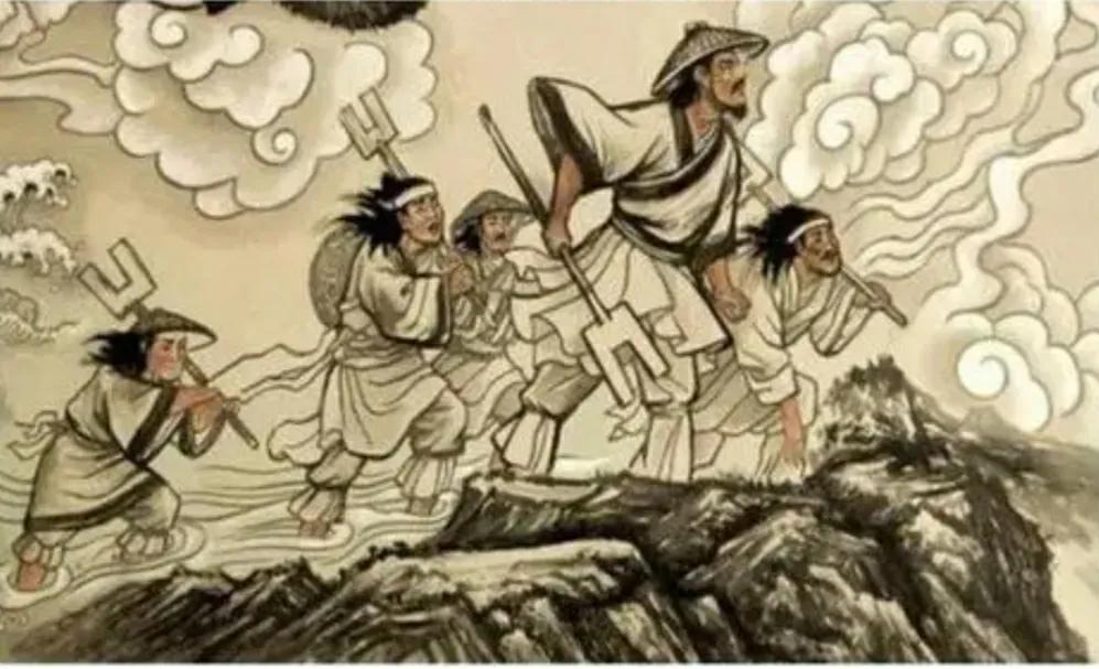 大禹治水的故事,大禹治水的故事表格