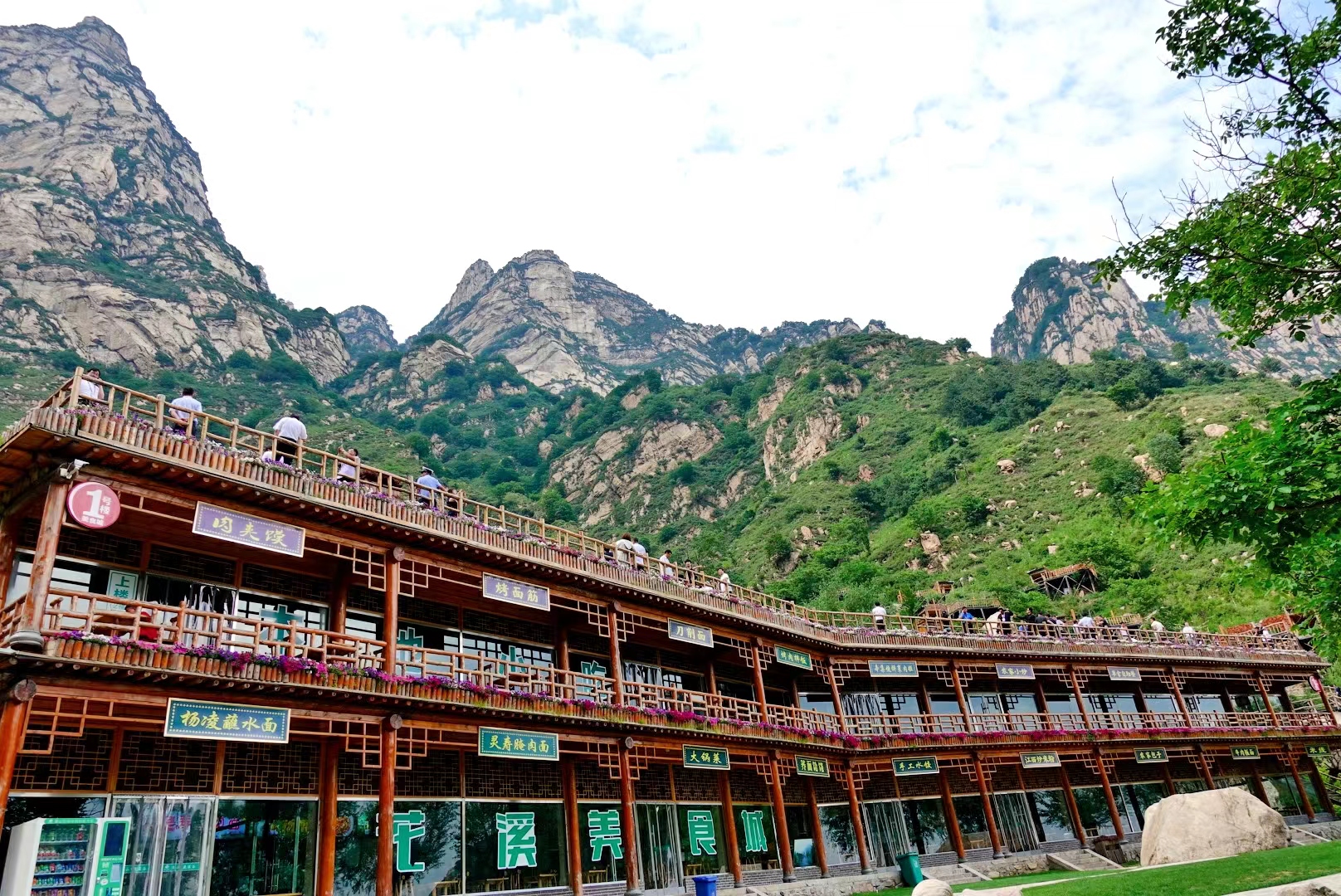 漫山花溪谷的美,花溪民宿漫山花溪谷