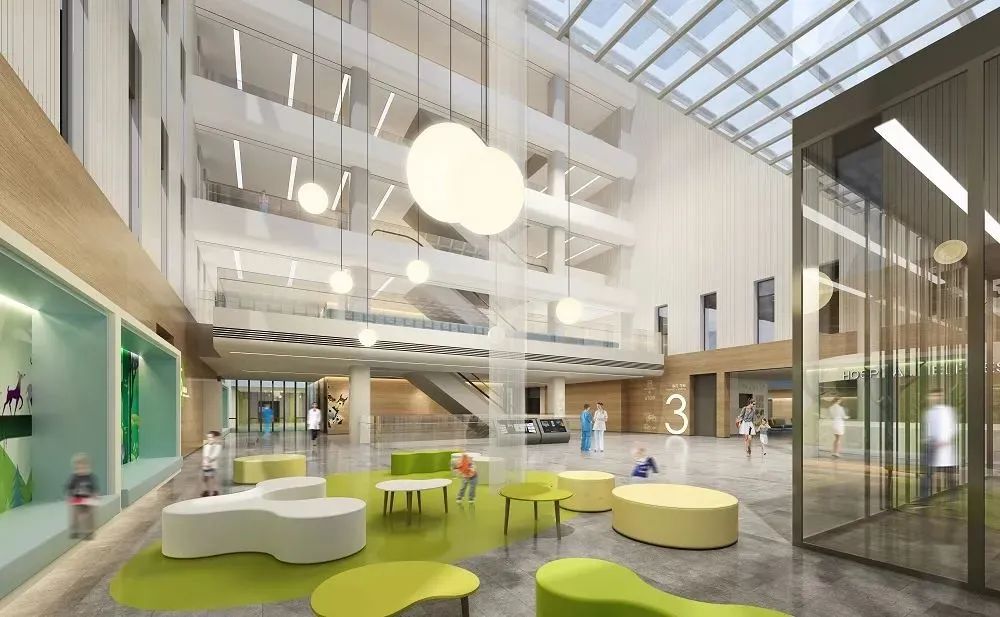 21万平方米的医院,1万多张床位的医院