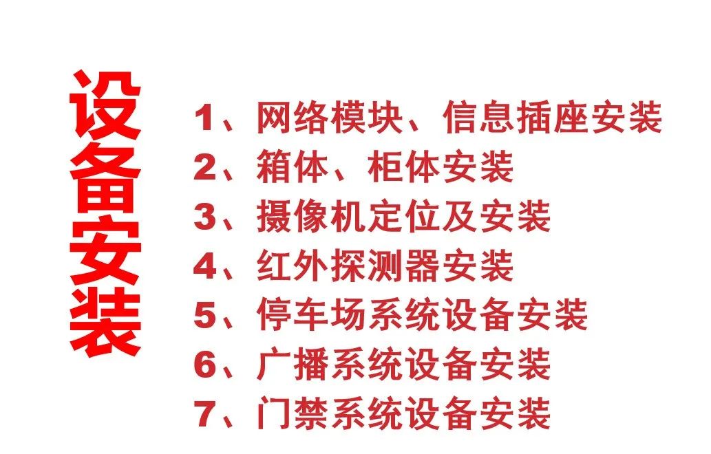 弱电安装验收,弱电系统施工及验收规范