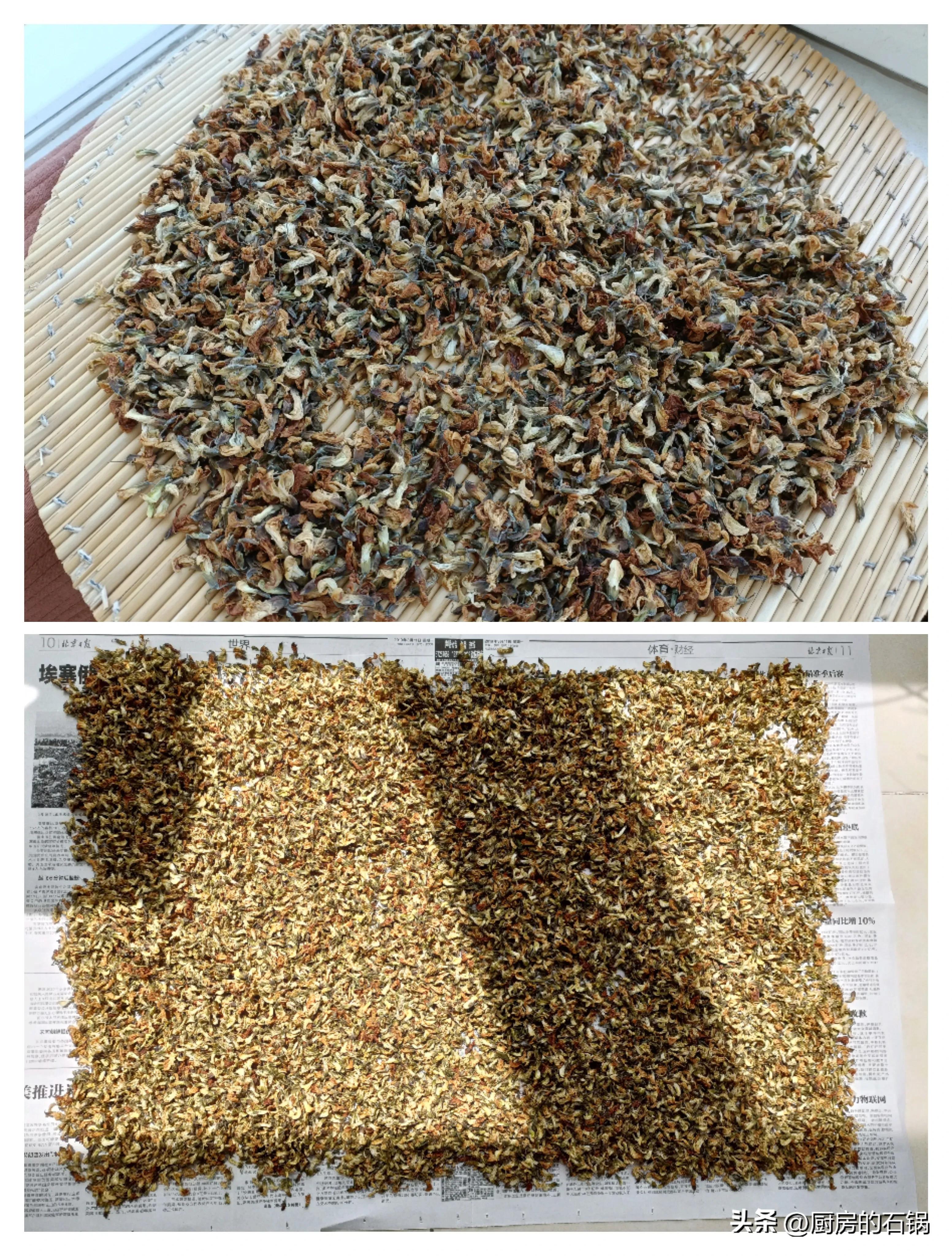 家庭自制槐花茶的做法,自制槐花茶