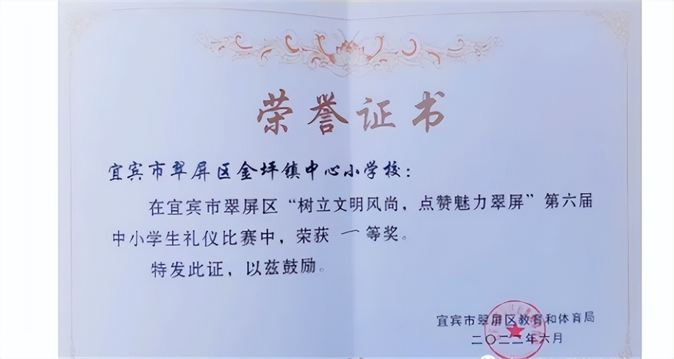 四川宜宾翠屏区中心小学,宜宾市金坪镇中心小学