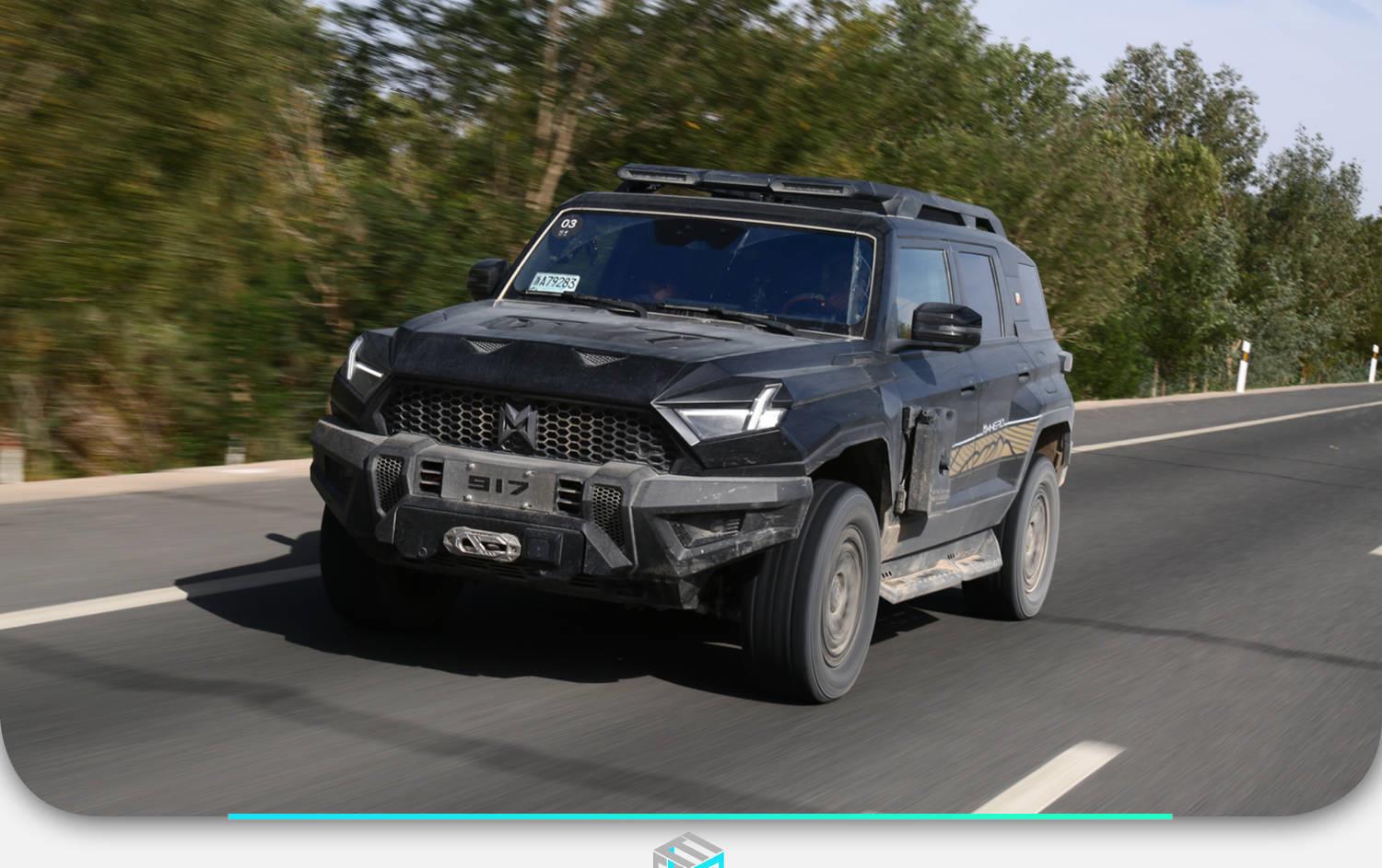 回力越野车系列,国产硬派越野车917