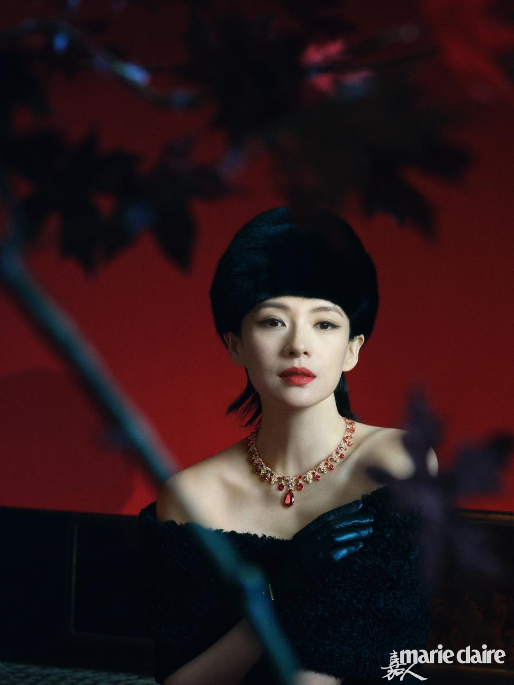 章子怡金九封面图片,原创章子怡登金九封面