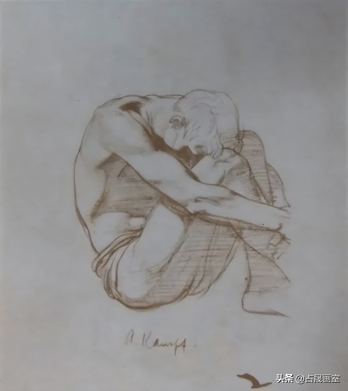 德国素描大师，康波夫严谨的素描