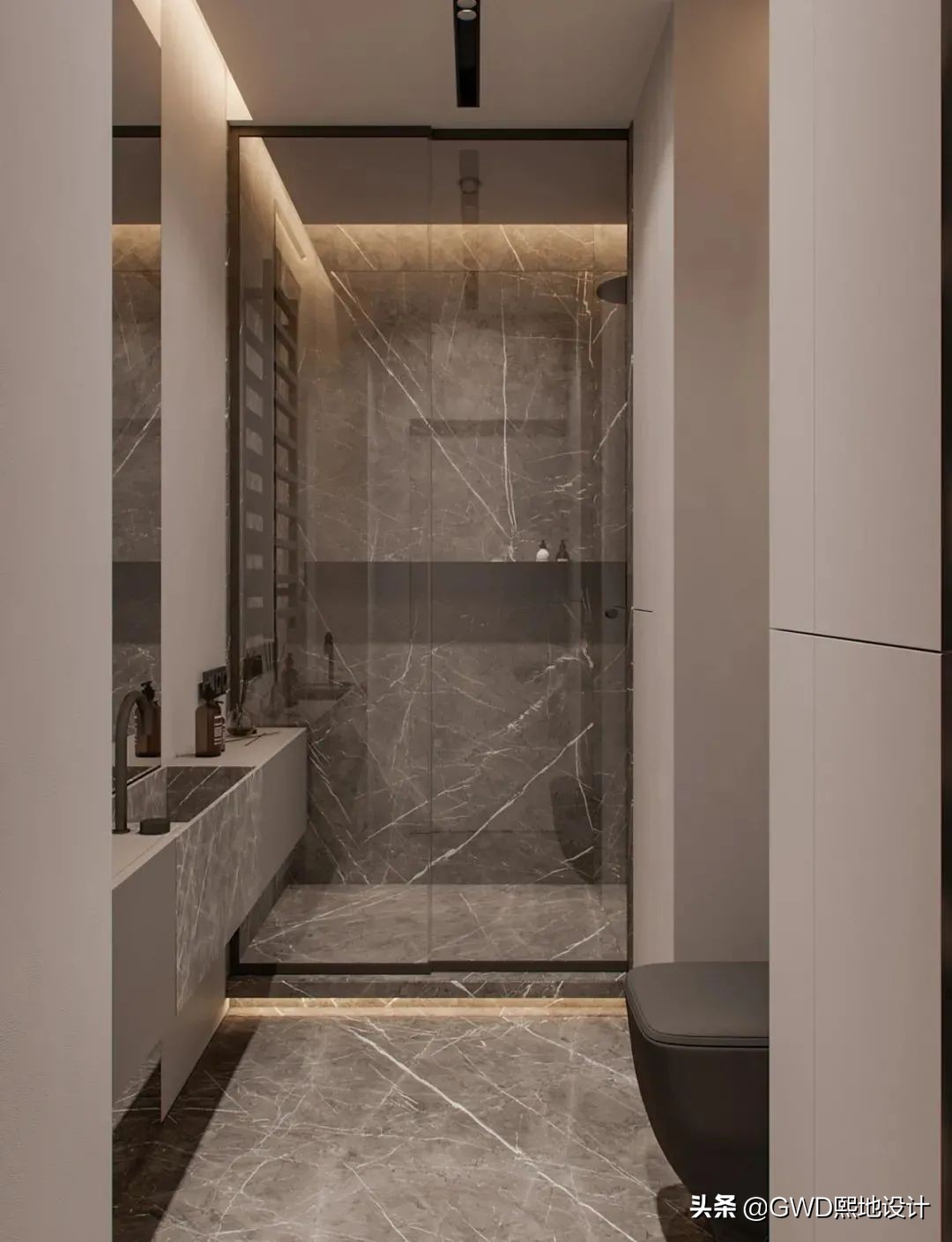 最美卫生间装修效果图,2021最火卫生间设计效果图