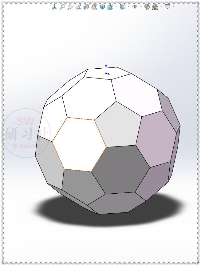 solidworks复杂钣金展开下料图,solidworks足球钣金展开