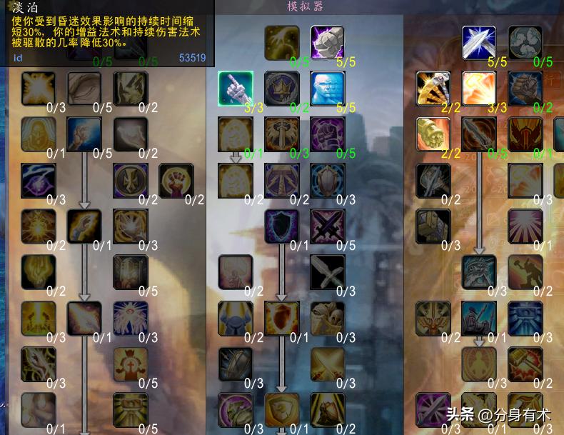 魔兽世界怀旧服防骑单刷最佳天赋,魔兽世界怀旧服tbc惩戒骑天赋加点