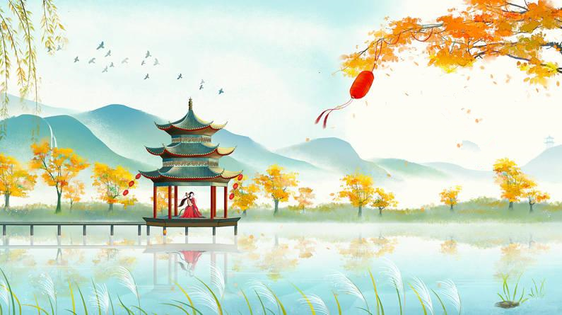 岁华过半休惆怅，且对西风贺立秋，三首古诗，信手辞夏，安然入秋