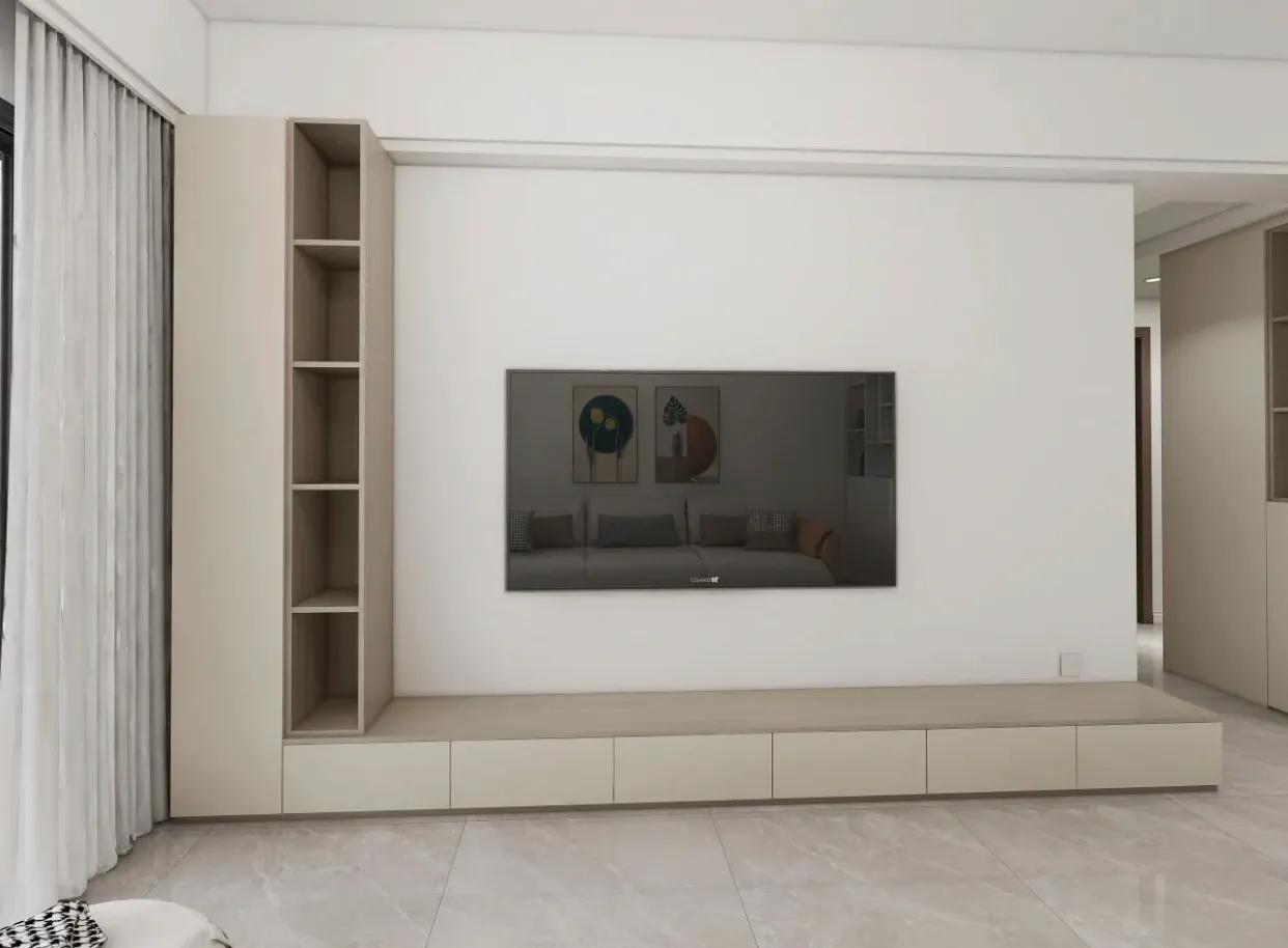 悬空电视柜和放地上的哪个更实用,地面电视柜和悬空电视柜