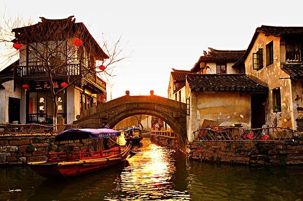 中国第一水乡周庄门票,中国第一水乡周庄石碑