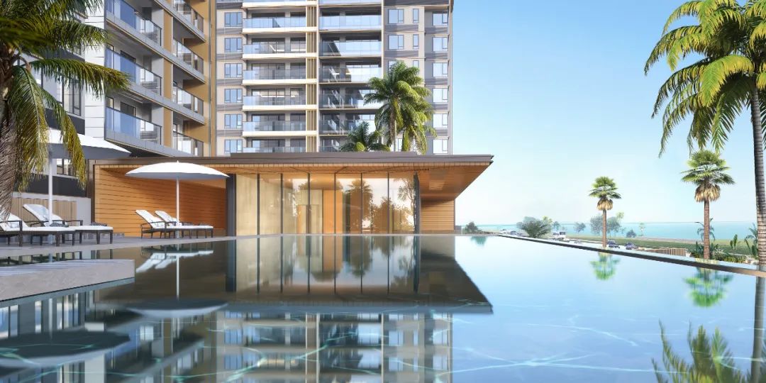 狂喜！名校+一线亲海，你要的海居范本来了