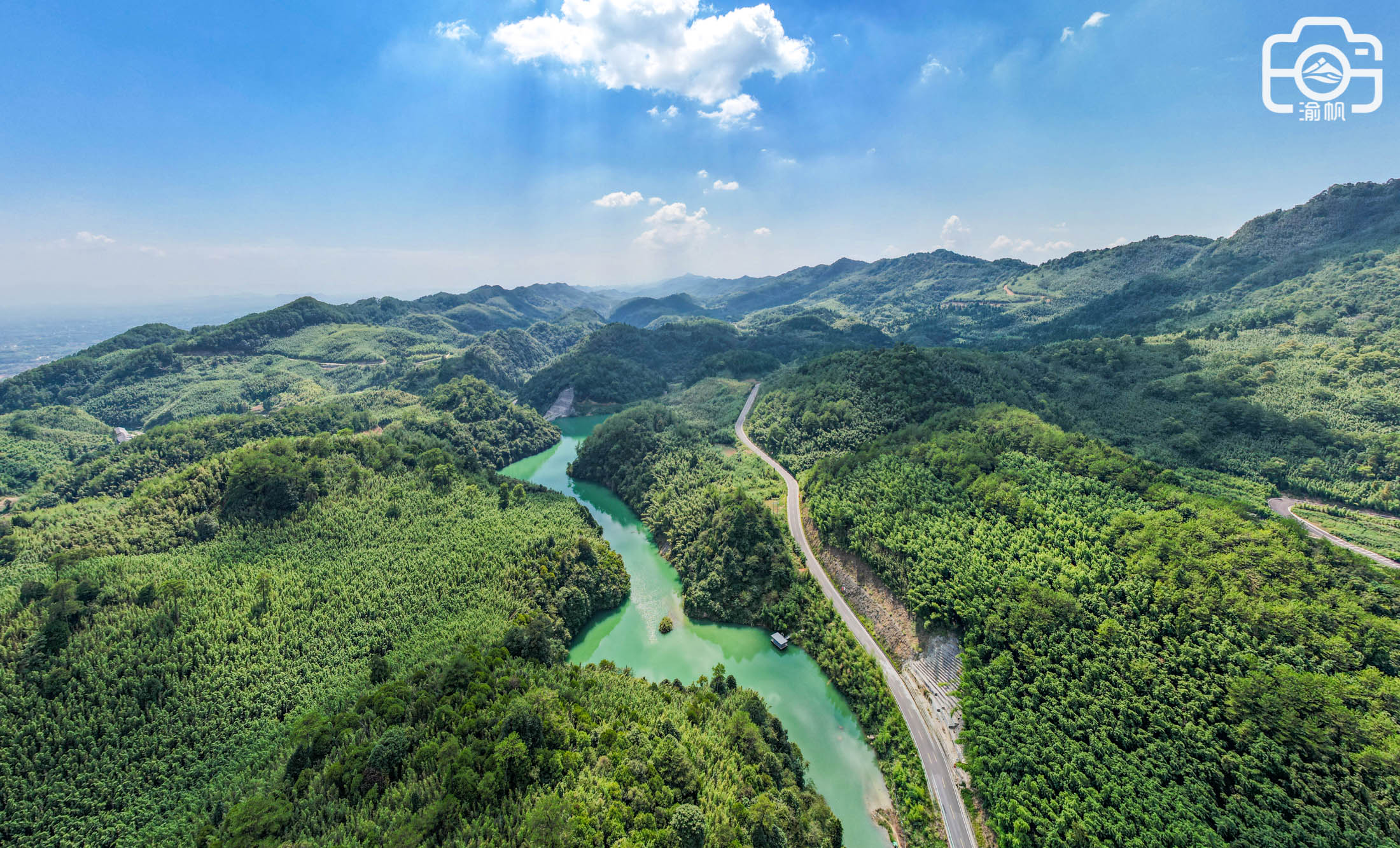 中国最美竹林景区蜀南竹海,重庆百里竹海地图