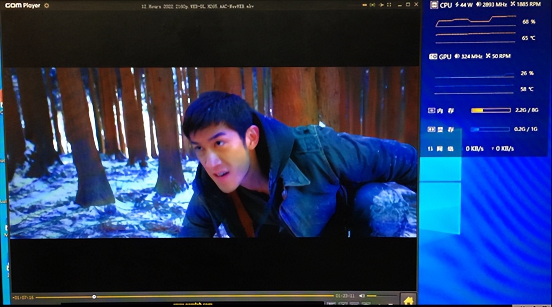 想知道11年前发布的二代酷睿i5处理器i5-2300能流畅看4K视频吗?