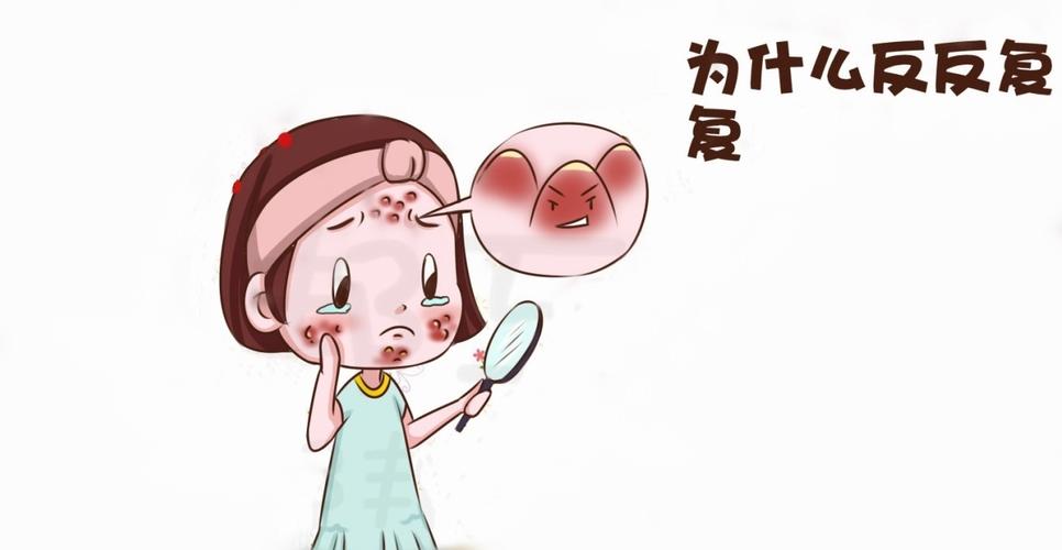 脸上痘痘里面有白米粒是什么原因,脸上频繁长脓包痘痘是什么原因