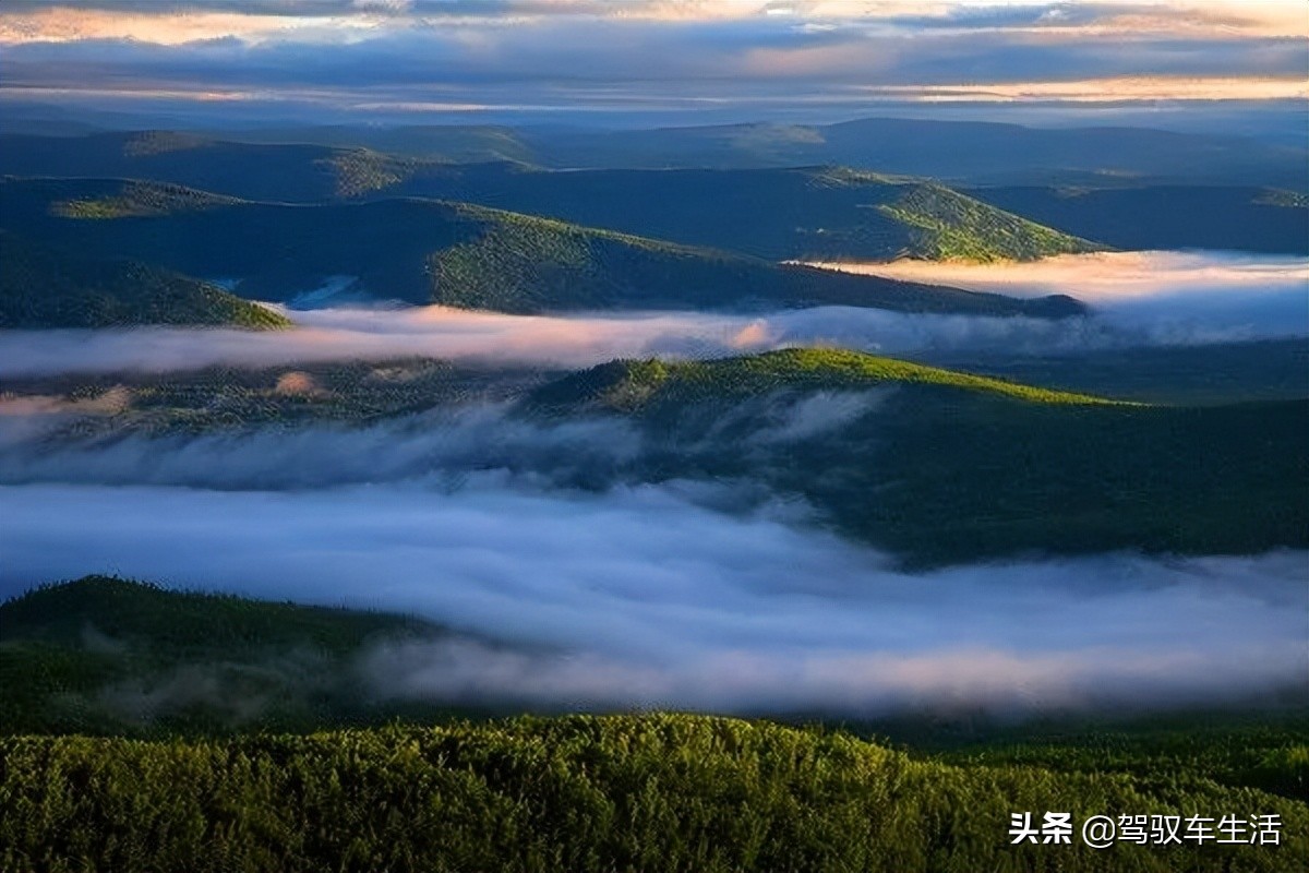 挑战极寒自驾游大兴安岭,大兴安岭金秋穿越之旅