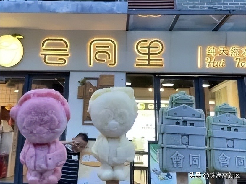 古色古香的明清风格的美食古街,古街古巷古村落风景到此一游