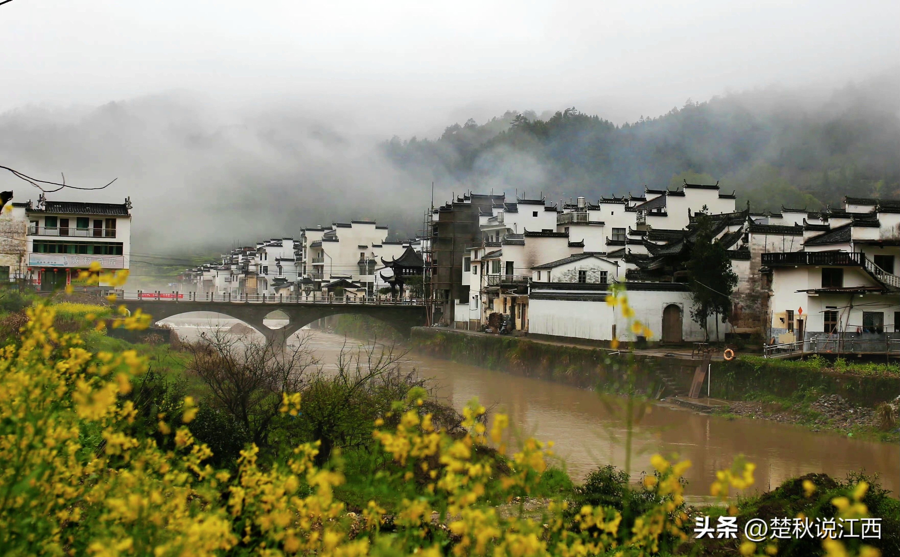 古村古镇古廊桥,江西的水乡古镇