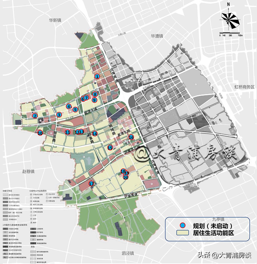 青浦区徐泾镇中小学规划,青浦新城教育资源
