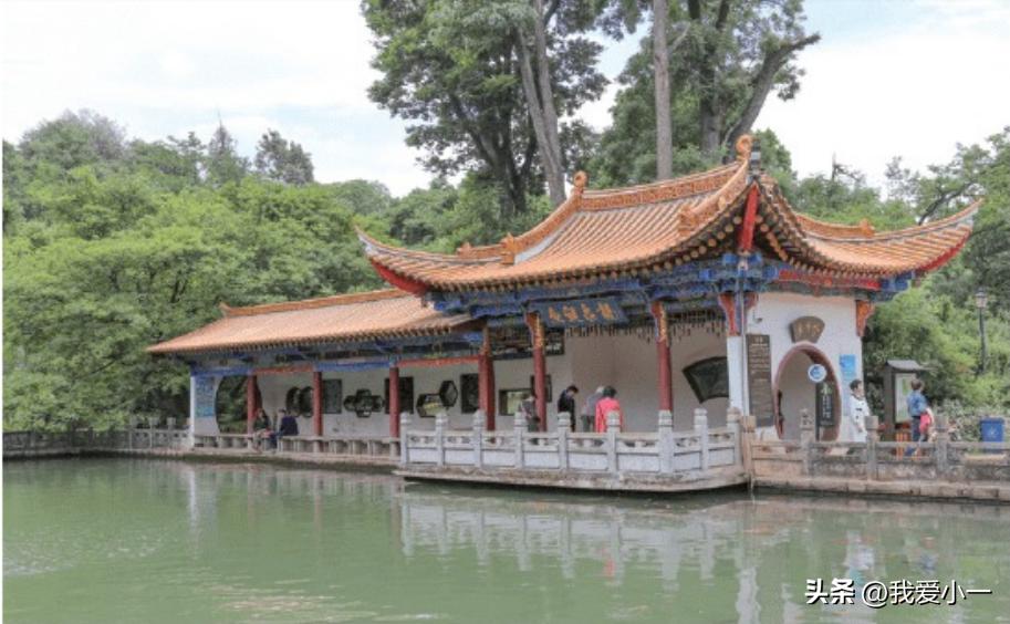 云南昆明古建筑群图,云南省昆明市官渡古镇古建筑