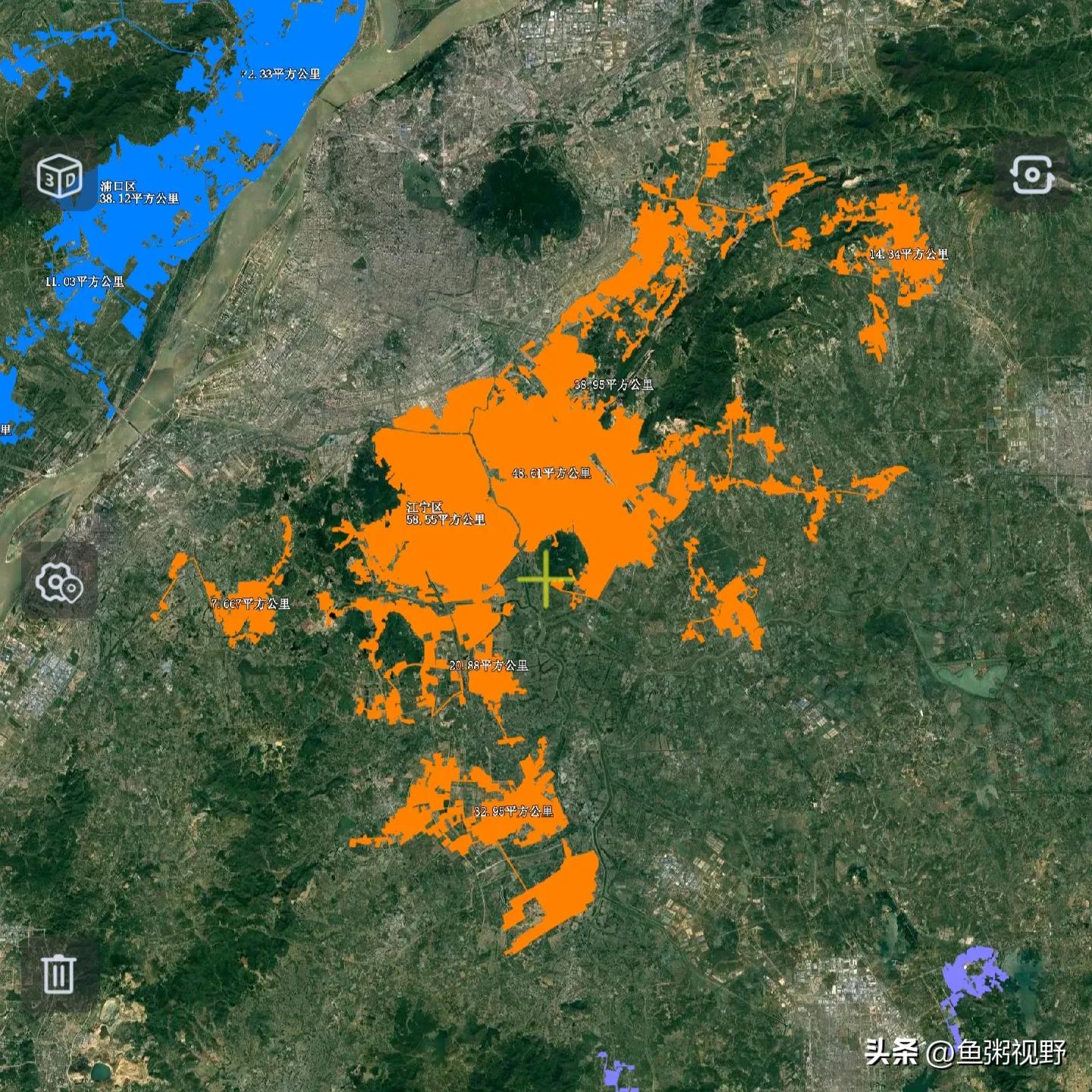 南京和苏州杭州城区面积,南京跟合肥城区面积哪个大