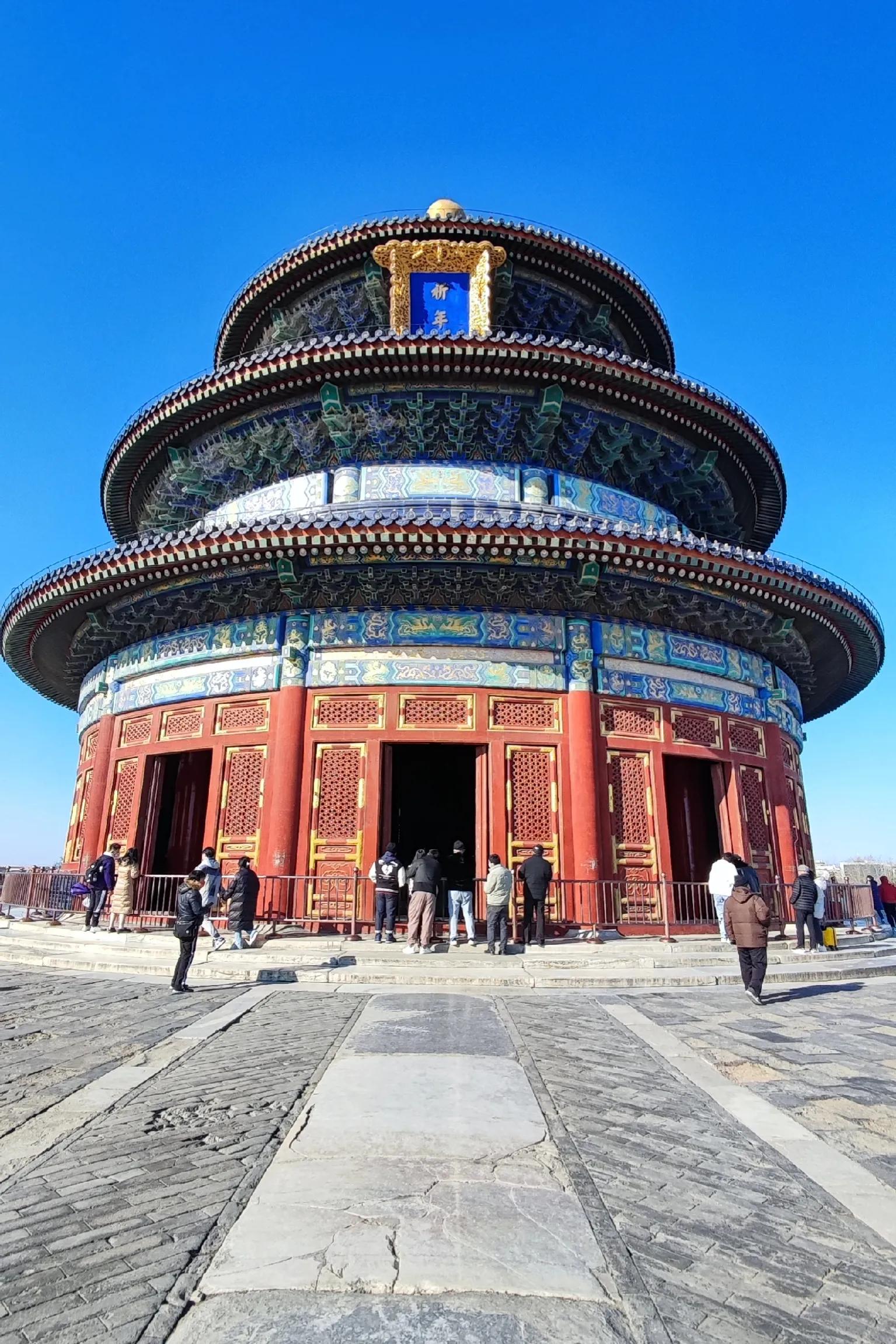 中国现存最大的古代祭祀性建筑群,古代祈年殿建造