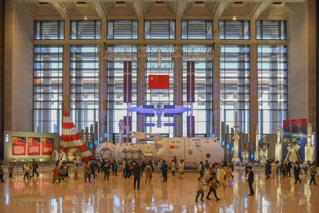 国家博物馆航天展,国家博物馆中国航天博物馆参观