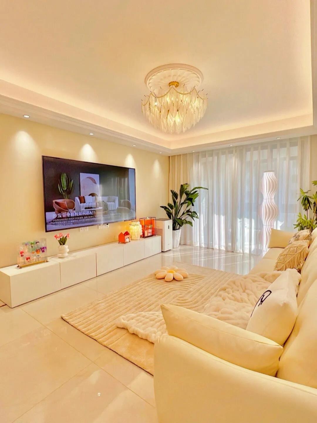 暖色系装修效果图,20平装修风格轻奢暖色调