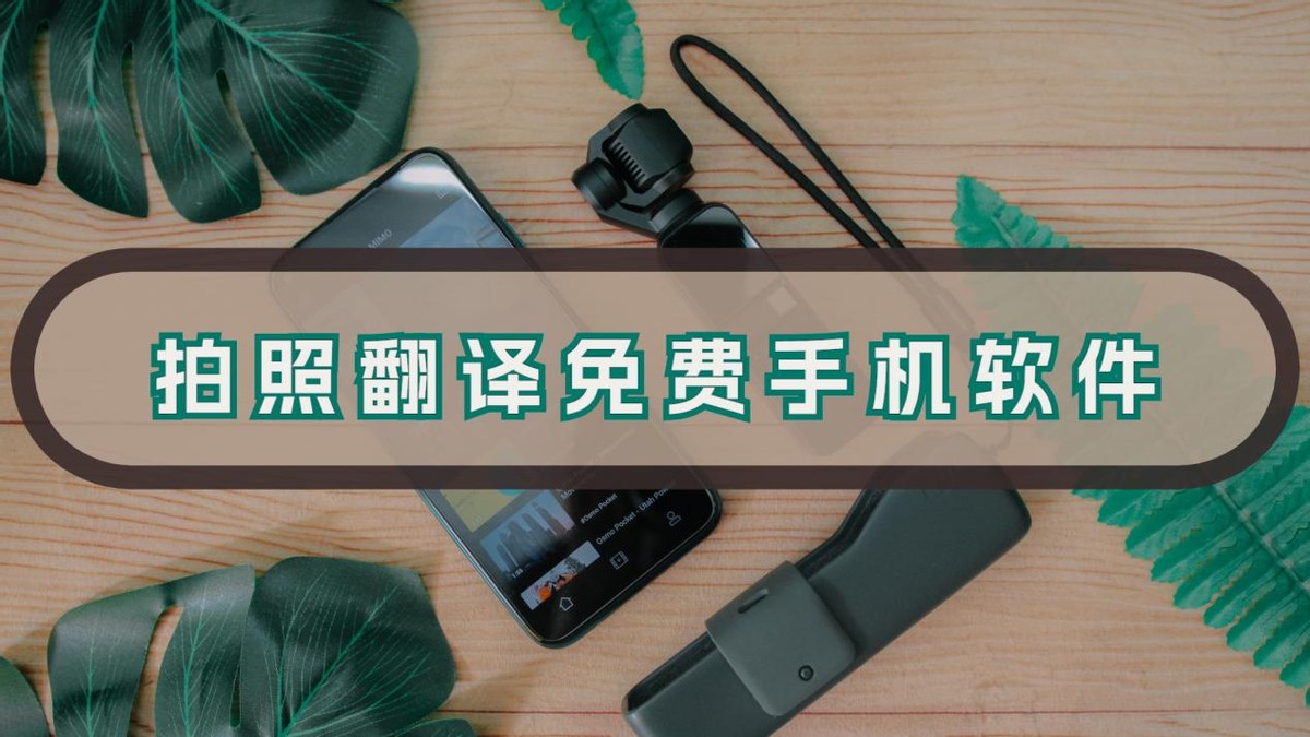 手机免费拍照翻译软件哪个好用,免费英语翻译软件拍照