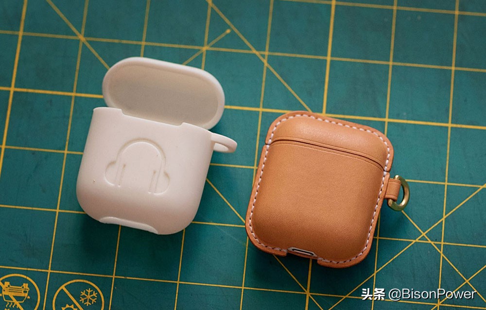 手工牛皮airpodspro套制作,airpods3皮套制作教程