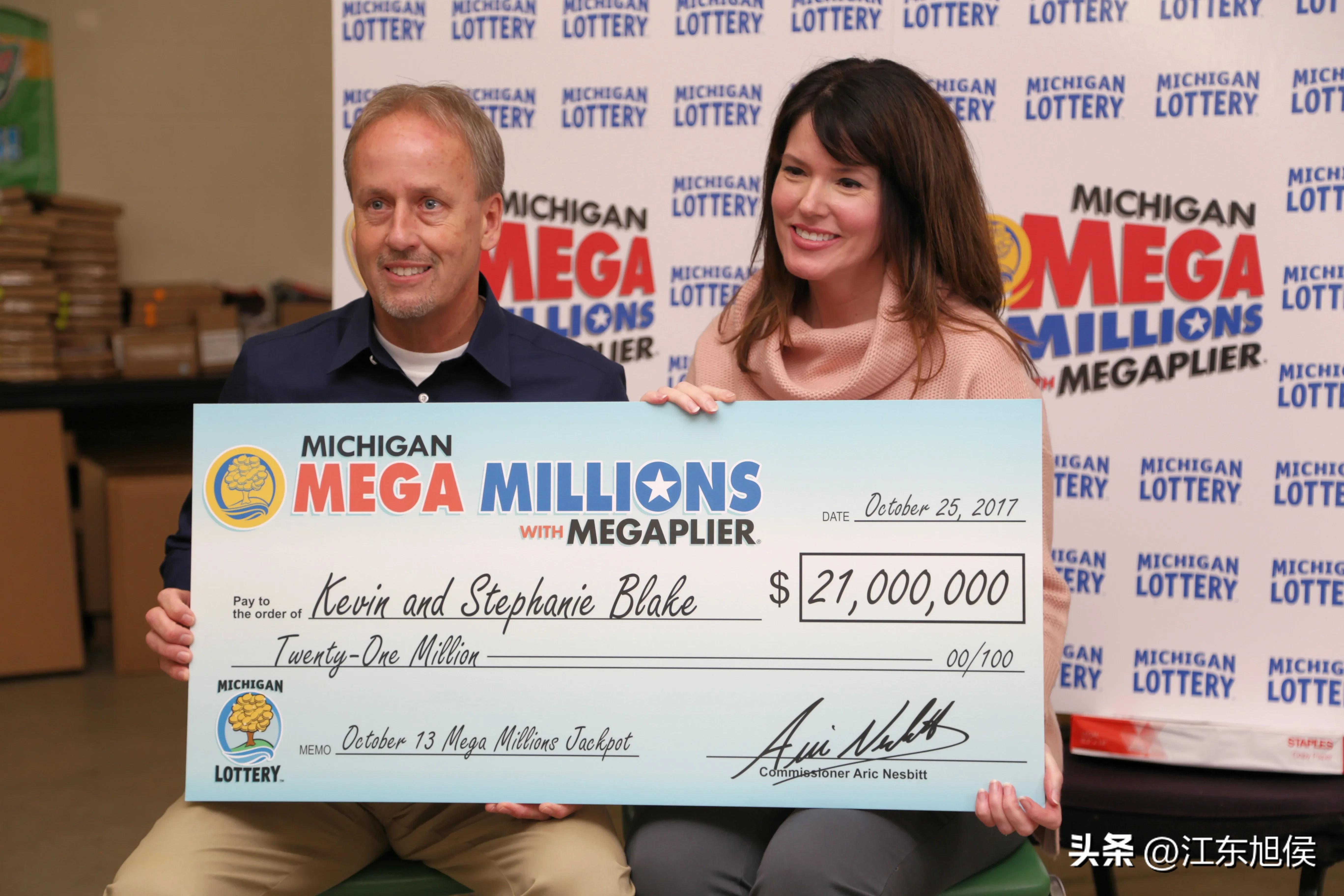 美国彩票超级百万奖项表,美国彩票最高中奖多少亿