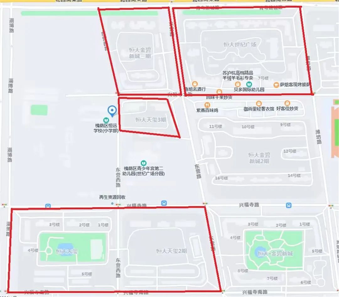 2023年铁五小学区划分,2023年红谷滩区学区划分