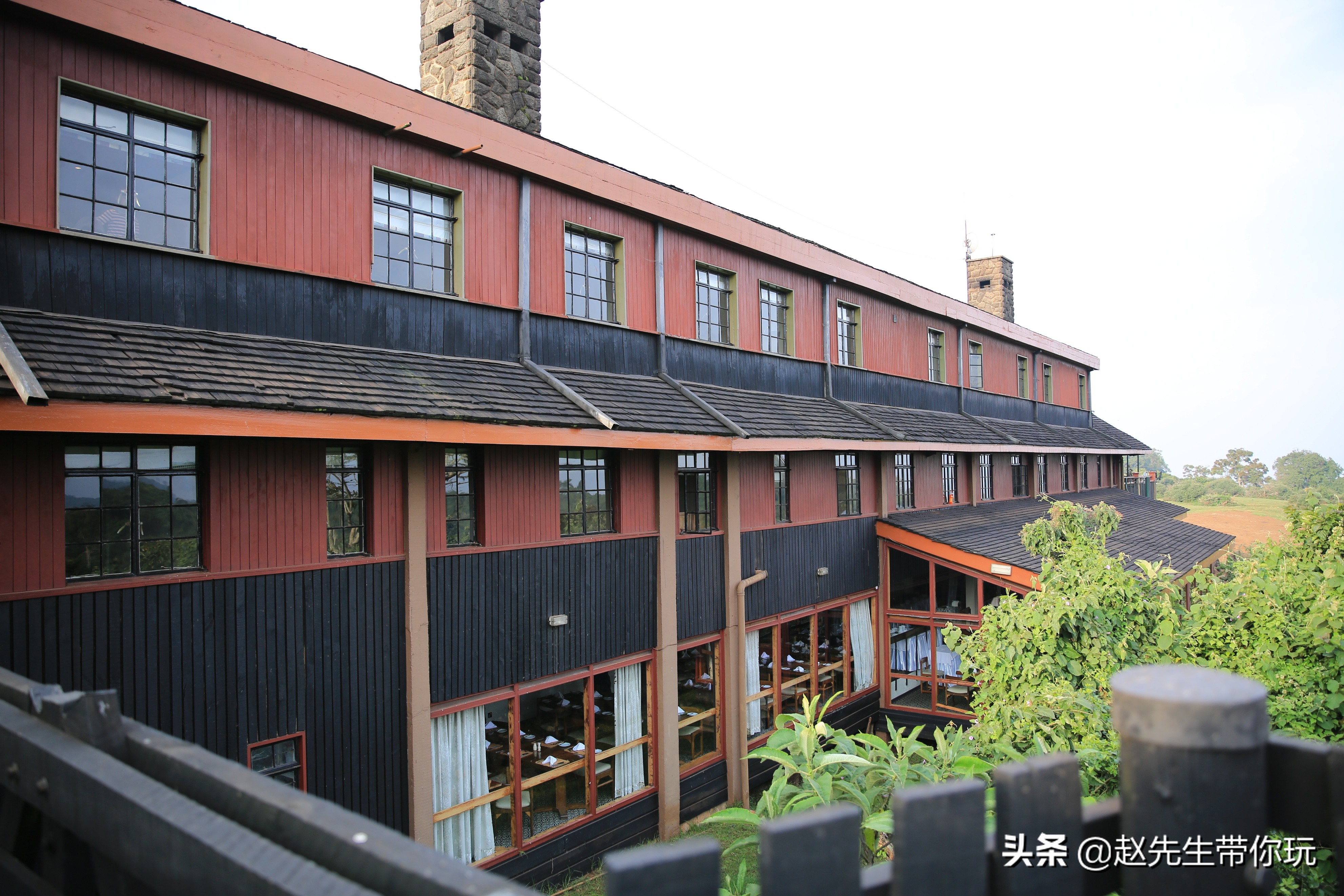 二十年游历分享之202:非洲19:肯尼亚18尼耶利的方舟酒店