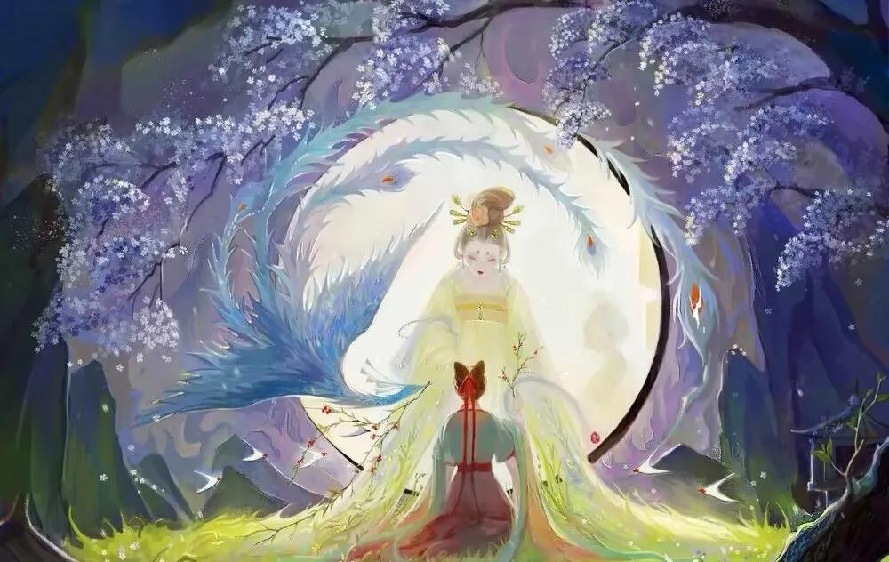 古风意境图素描,古风意境图片唯美大图高清