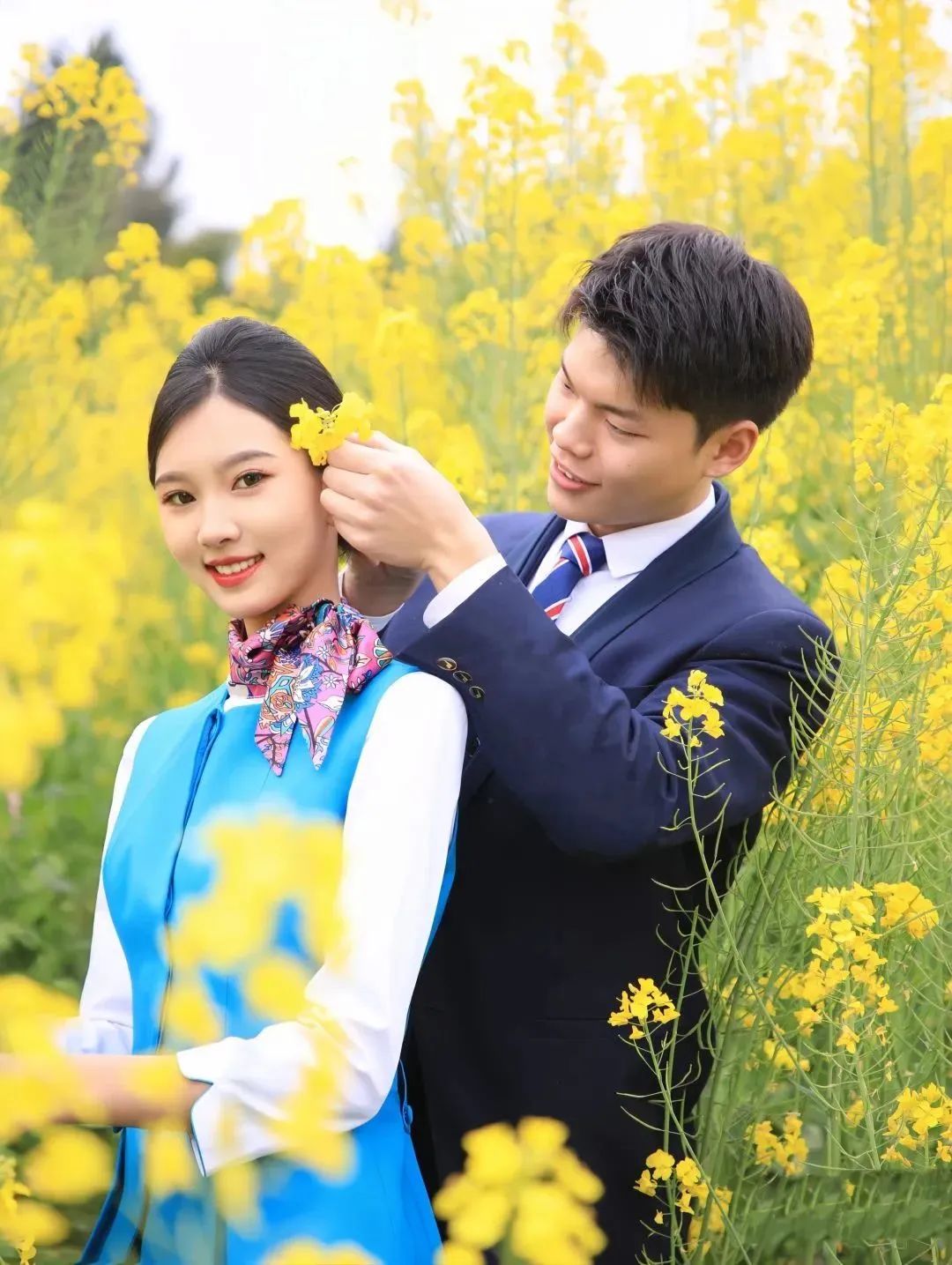 恋爱赏花没时间？四川这所高职专门放假7天过春天！谁羡慕我不说