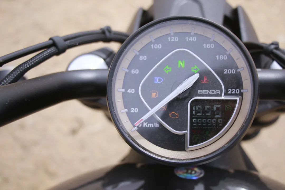 奔达黑旗500最新改进,最新v型双缸巡航车上市