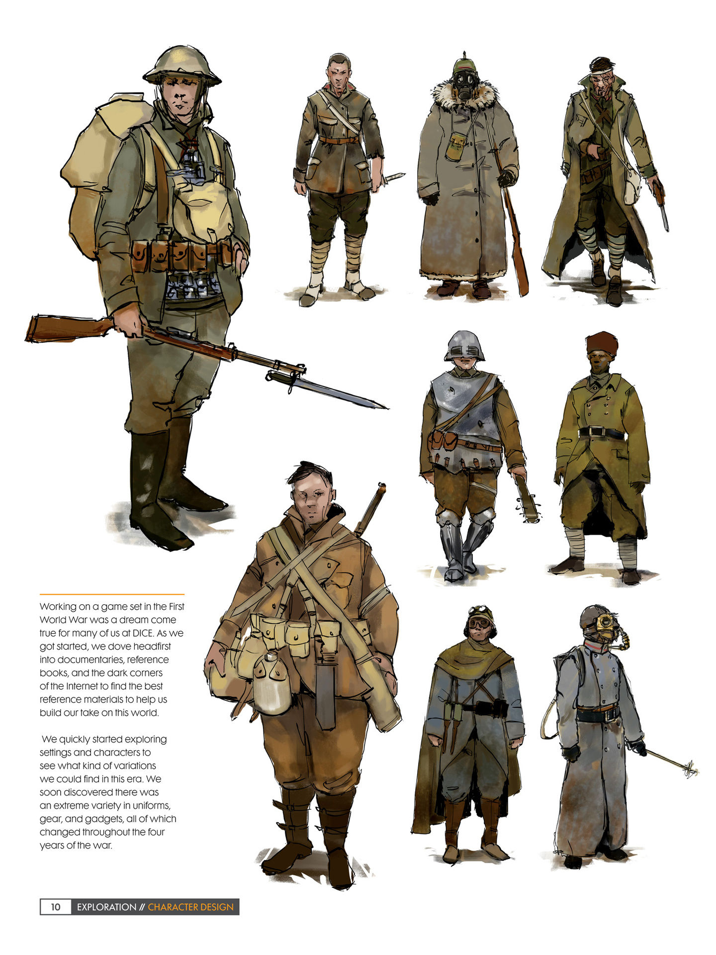 《战地一》资料设定集大全,战地1的一战背景