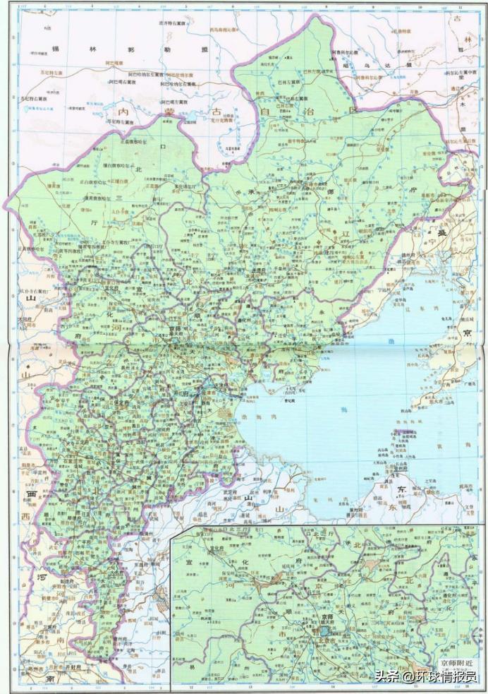 北京和天津中间的飞地,河北省在天津的飞地