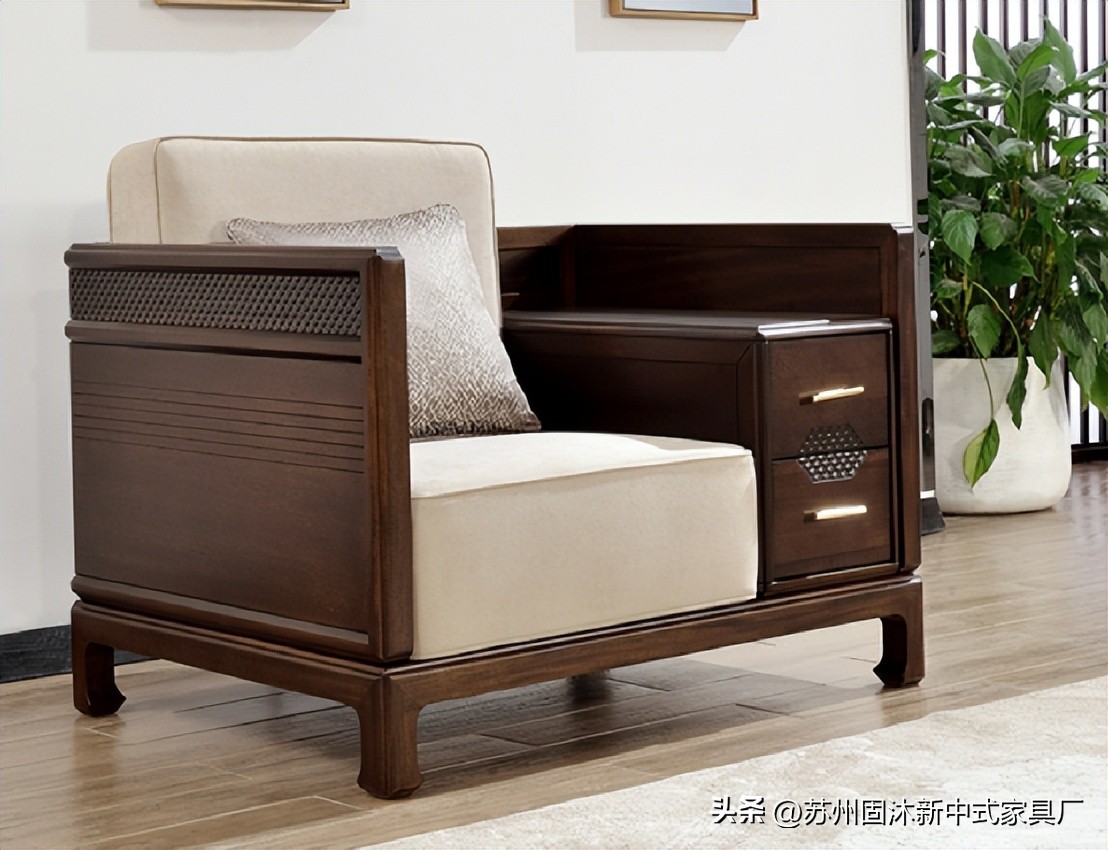 江苏实木中式沙发,中式实木整装沙发