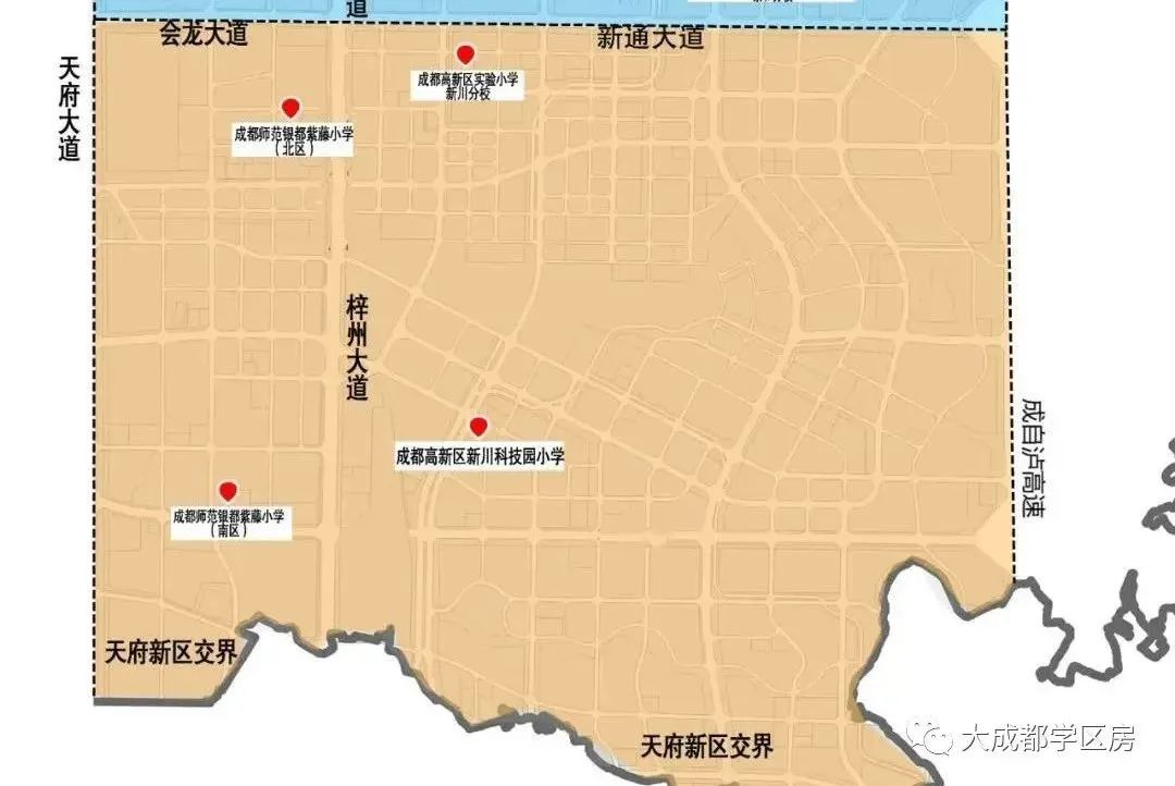 高新区新川板块学校划分,高新区新川板块学校哪个好