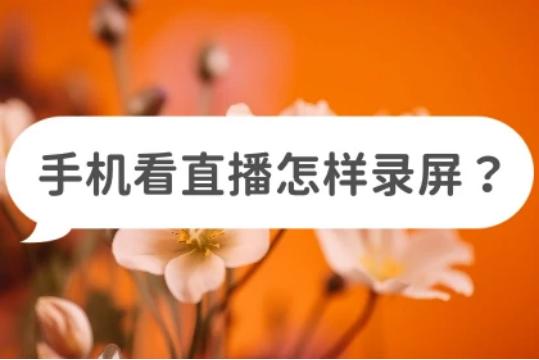 看直播怎样用自己的手机录屏,手机直播该如何录屏